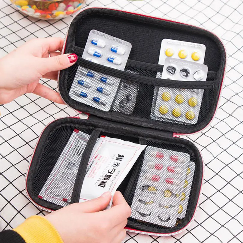 Камуфляжный портативный уличный водонепроницаемый комплект первой помощи EVA