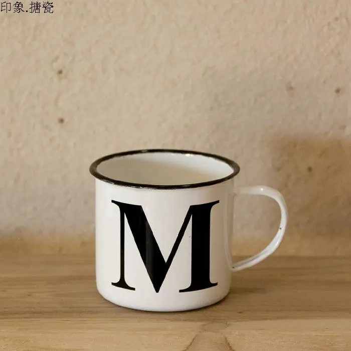 D = 9 см эмалированная японская классическая чашка с буквами для влюбленных