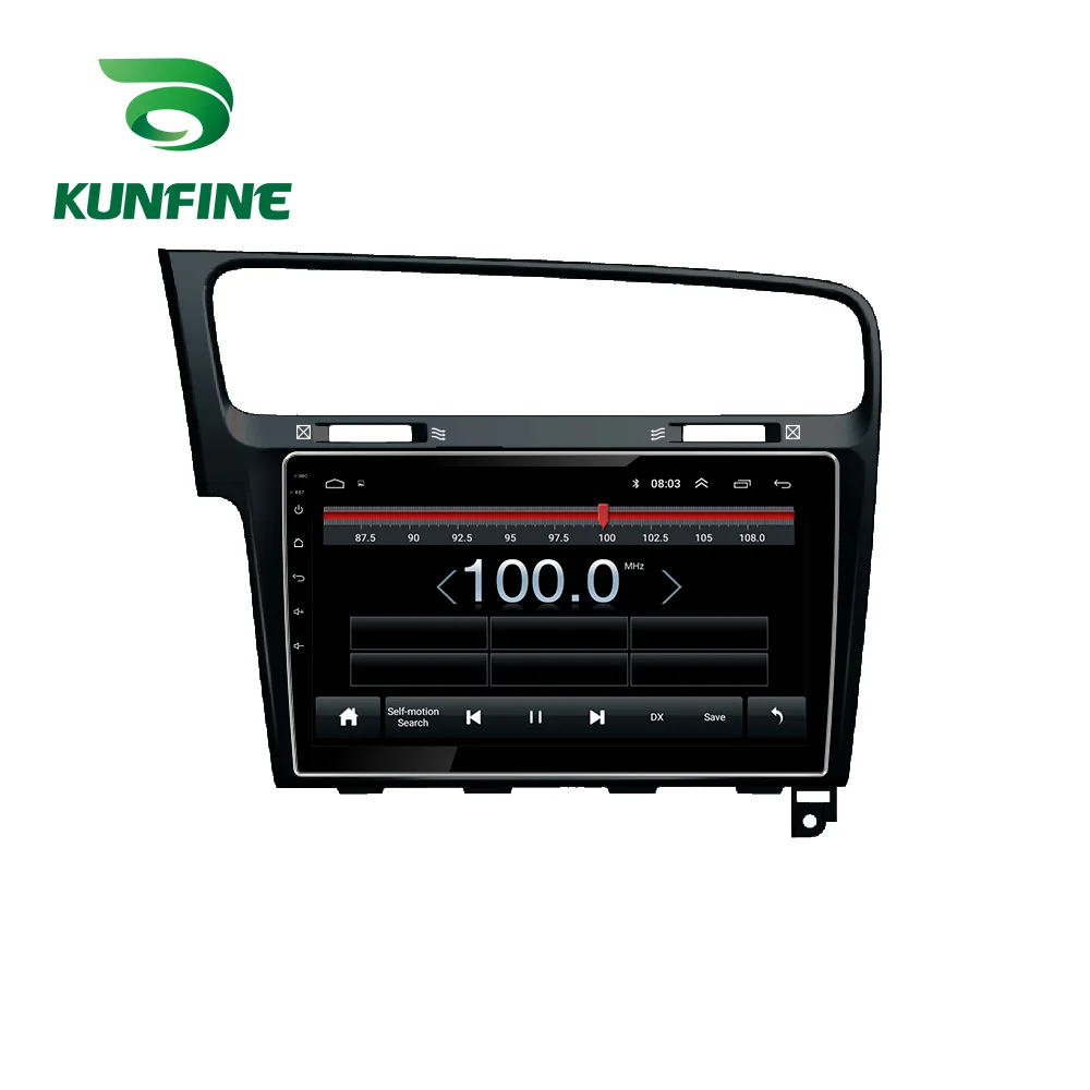 Восьмиядерный автомобильный DVD GPS-навигатор Android 10 0 стерео-проигрыватель для VW GOLF