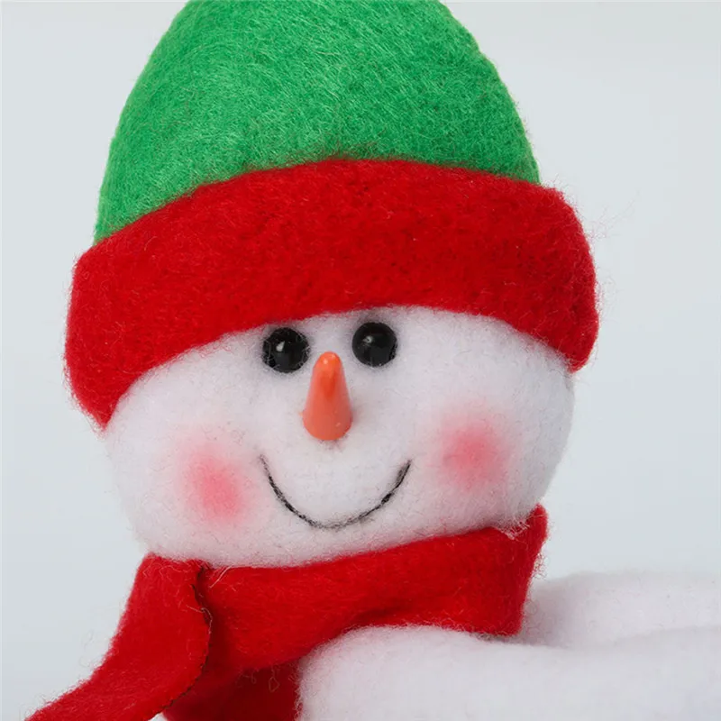 Искусственный Снеговик Олень декоративный набор винных бутылок Старинные