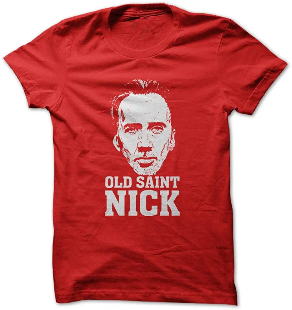 

Old Saint Nick - Funny T-Shirt - Made On Demand in USA unisex men women t shirt