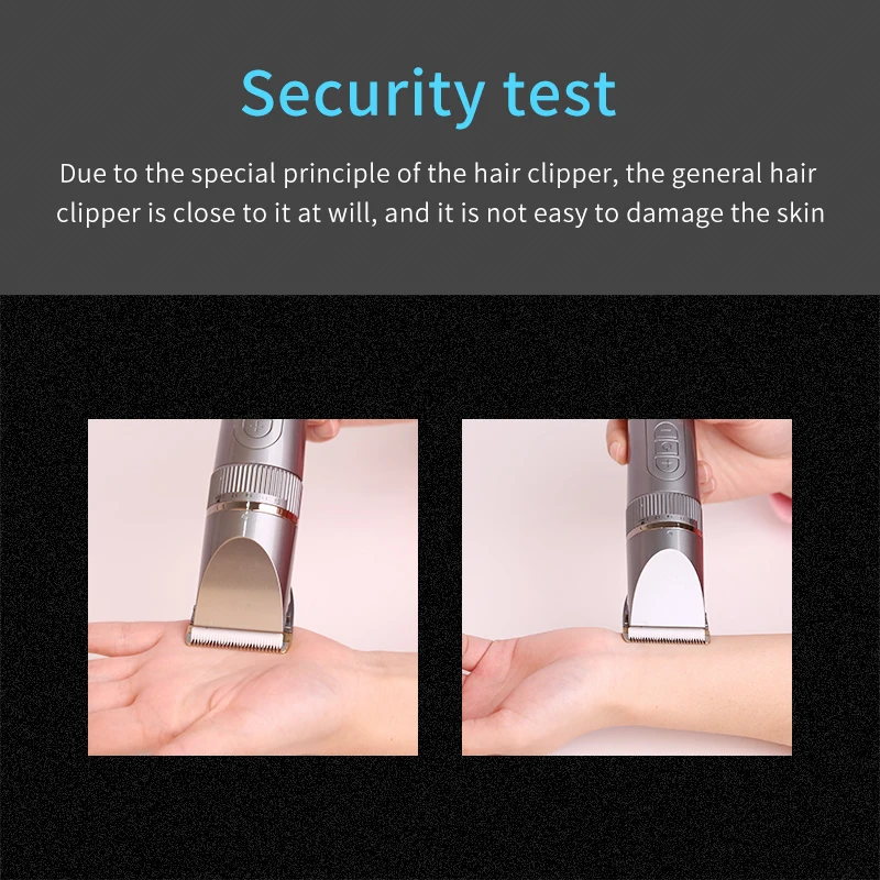 

Hair Trimmer Sleep Baby Mute Adult Automatic Kid Rechargeable USB Lcd hair clipper 3 Gear adjustable Electric Haircut Machine
