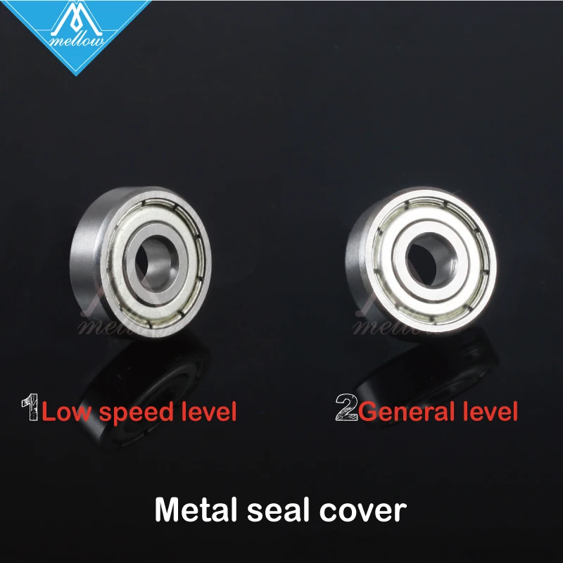 10 шт./лот детали для 3D принтера миниатюрный шарикоподшипник с глубоким желобом