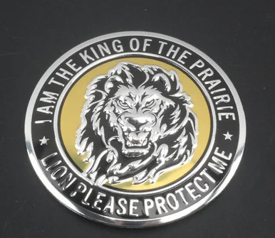 

56mm The Lion Auto Wheel Center Hub Cap Badge Emblem Decal Sticker Car Accessories x4