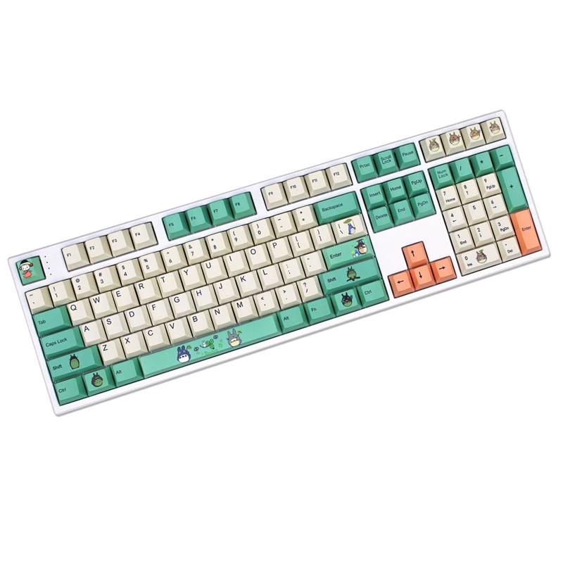 108/130 ключей PBT сублимации краски клавишный колпачок для mx Переключатель