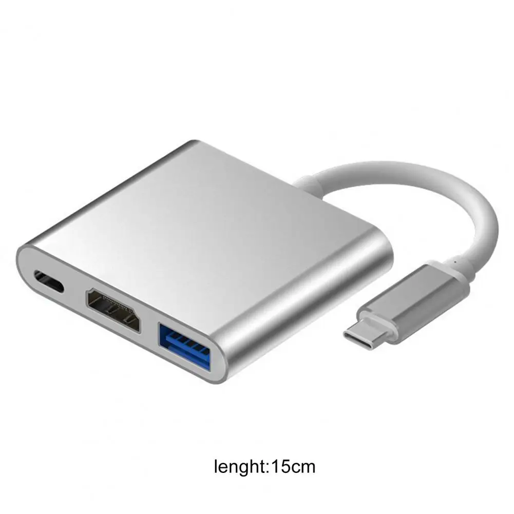 Адаптер-преобразователь BLUELANS 3-в-1 с USB 3.1 типа C на HDMI для ноутбука | Компьютеры и