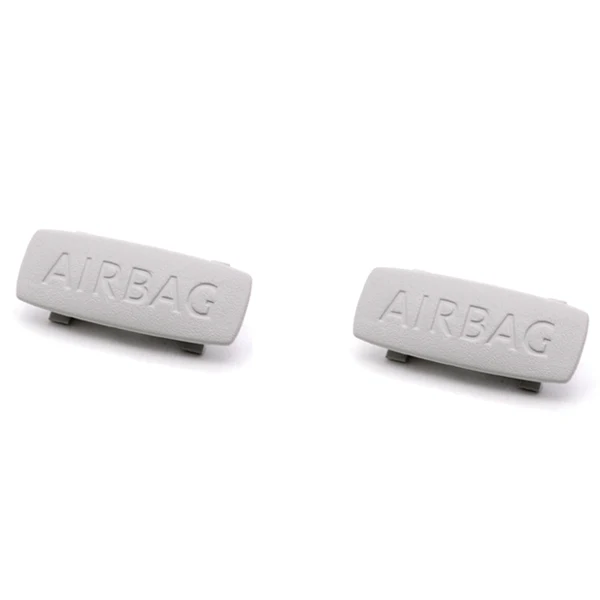 

2 шт. автомобильный A B C столб вставка накладка "Подушка безопасности" значок, имитация жемчуга, для плетения браслетов CC Golf Jetta Passat Polo 5G0 853 437 1K0853437 Черный, серый цвет бежевый