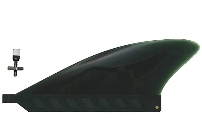 SaruSURF US Box Center River & surf SUP fin Security Flex Soft 3 дюйма для Лонгборда airSUP Black|Серфинг| |