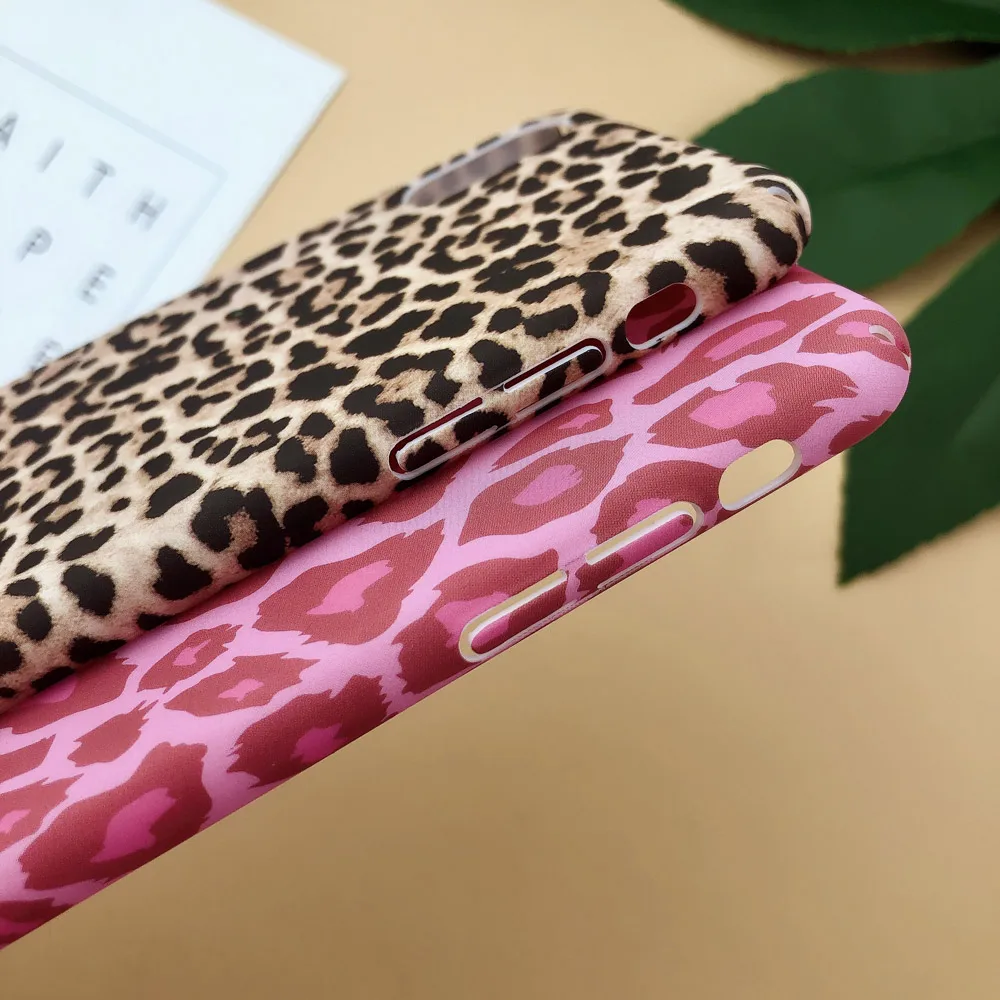 Модный чехол для телефона с леопардовым принтом iphone 12 11 Pro XS Max XR X 6S 8 7 plus роскошные
