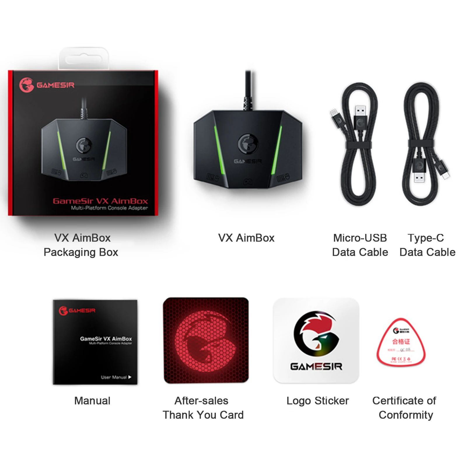 

For Nintendo Switch Game Console Keyboard Mouse PC Converter Adapter For Xbox PS4 PS5 Switch Game Accessories