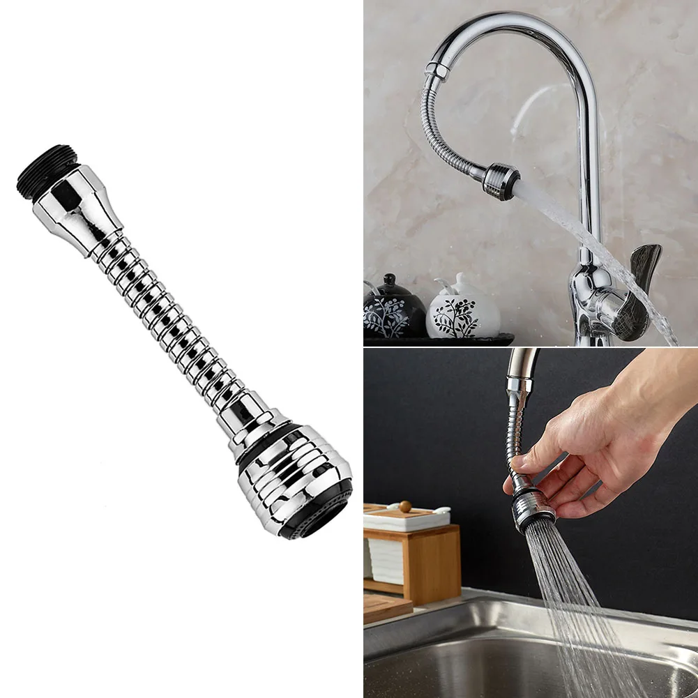 

Fits 22mm-23.5mm Two Water-outlet Rotatable Water Bubbler ABS Plastic 360 Degree Filter Mouthpiece Tap Nozzle