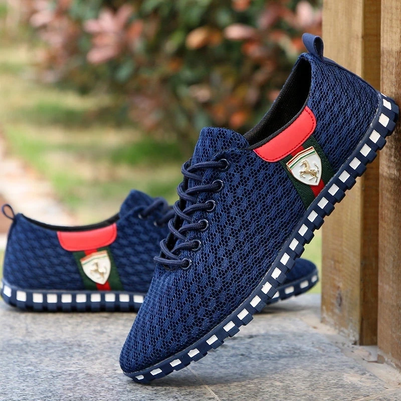 

Brand Trainers Men sneakers New Fashion Men mesh Casual Shoes High Quality Adult Moccasins Men Driving Shoes Male Footwear Unise