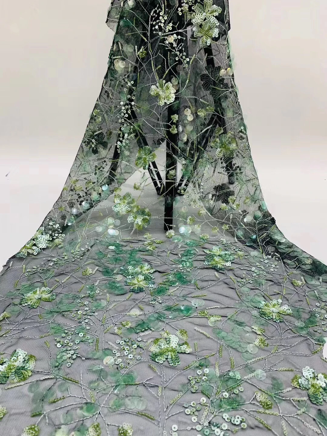 

Новейшая африканская кружевная ткань 2020, Высококачественная кружевная вышивка, французское кружево с блестками, нигерийская кружевная ткань, материал D37401