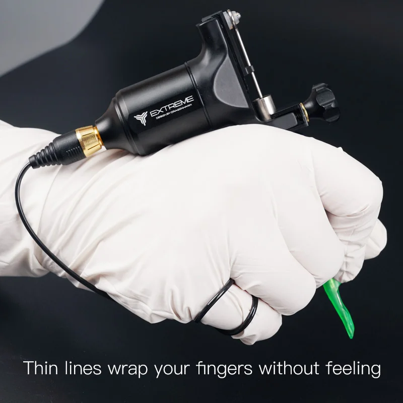 Набор для татуировок Dragonhawk вращающаяся машинка 2 двигателя блок питания иглы