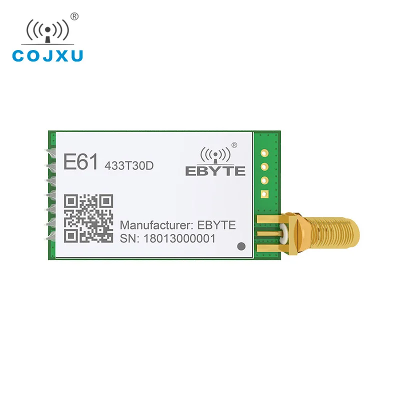 433 мгц радиочастотный беспроводной модуль TCXO дальнего действия 2 5 км E61-433T3 0D