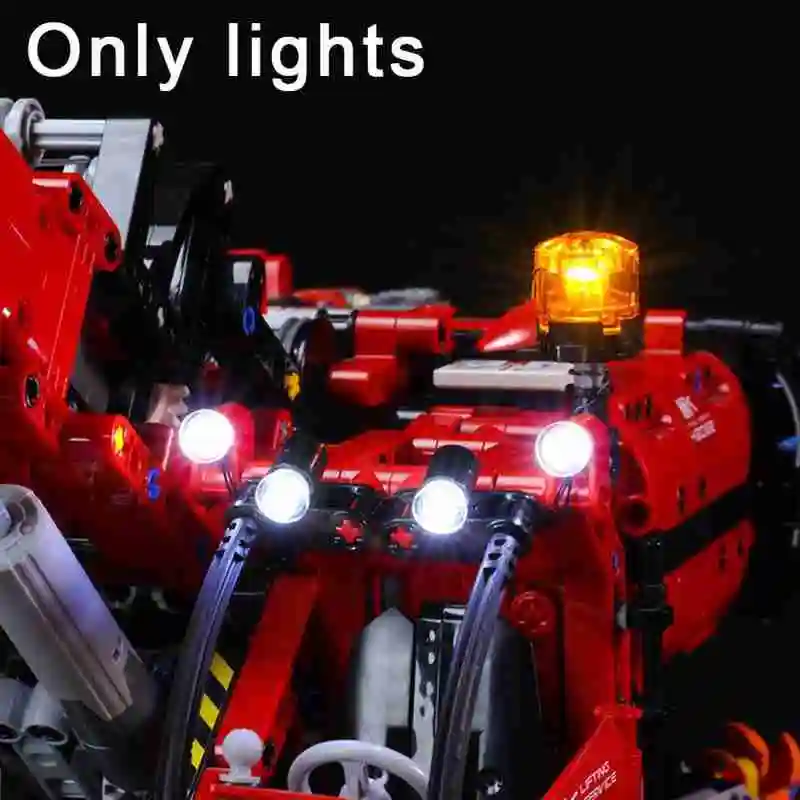 

LED light set only For 42098 TECHNIC Car Transporter Lighting Assembled Blocks building Set Building blocks Only Toy T4M5