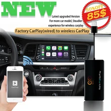 Sinairyu Apple беспроводной адаптер Carplay для Hyundai iOS навигация 2016 2020 Mini