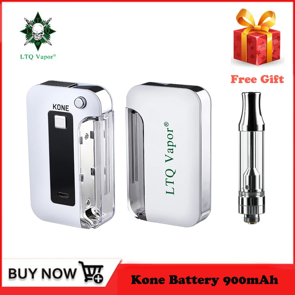 Мод для вейпа LTQ VAPOR Kone аккумулятор 900 мАч бак КБР 510 Thread атомайзер электронная