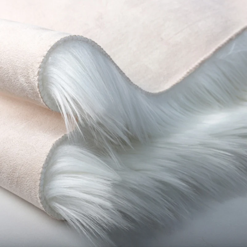White Faux Fur Round Area Rug Plush Shipskin Flufy Pink Bedroom Rugs Living Room Soft Shaggy Floor Carpets Furry Mats Washable