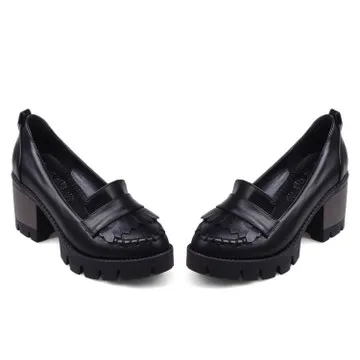 Женские тонкие туфли новинка 2019 года сезон весна женская обувь в стиле ретро на