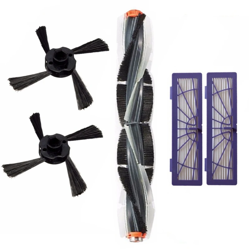 1 комбинированная щетка + 2 боковые щетки Пылезащитный фильтр Hepa для Neato Botvac 70e 75 80 85