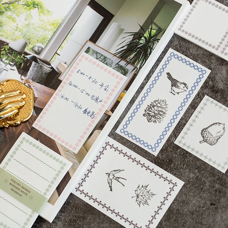 30 шт./компл. винтажная рамка ручная книга коллаж материал для записей сообщения