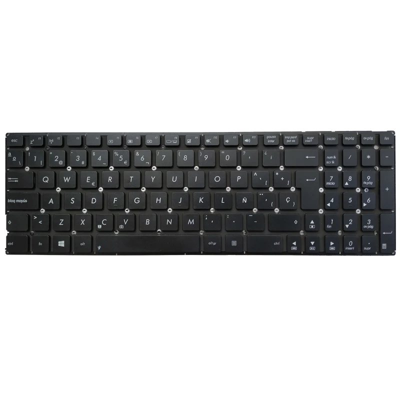 Новая испанская/SP Клавиатура для ноутбука ASUS X556 X556U X556UA X556UB X556UF X556UJ X556UQ X556UR X556UV R558UA