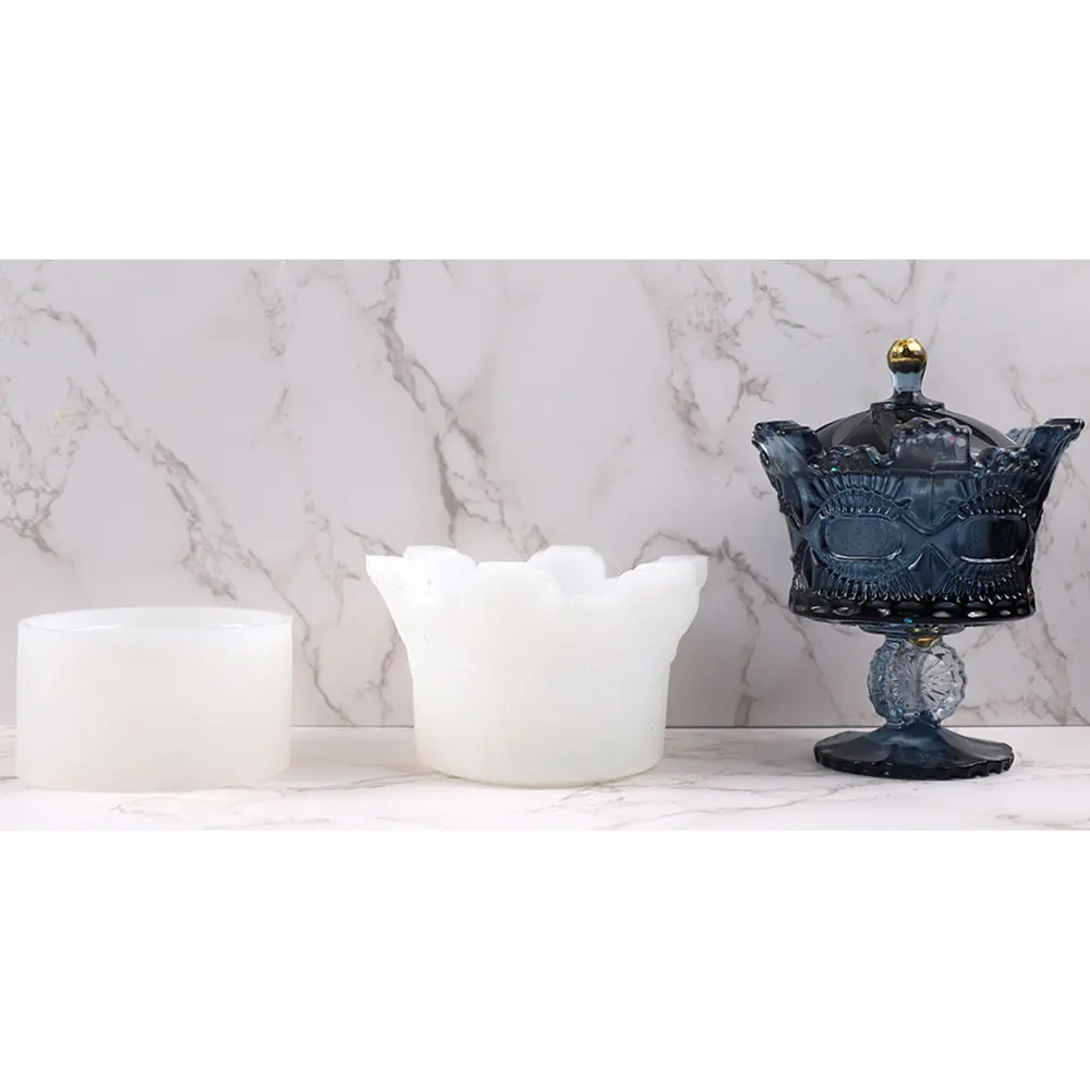 Женская коробка для хранения силиконовая форма прозрачная эпоксидная смола