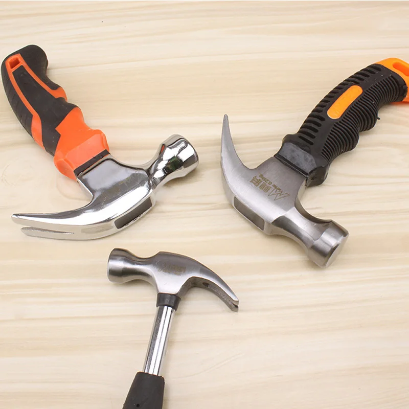 Многофункциональный Короткий Молоток с пластиковой ручкой молоток для