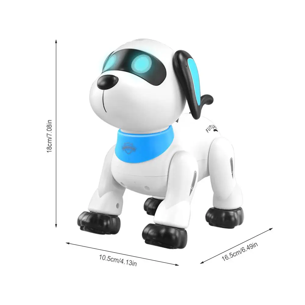 

Electronic Animal Pets RC Robot Dog Voice Remote Control Toys Music Song Toy for Kids RC Toys Birthday Gift