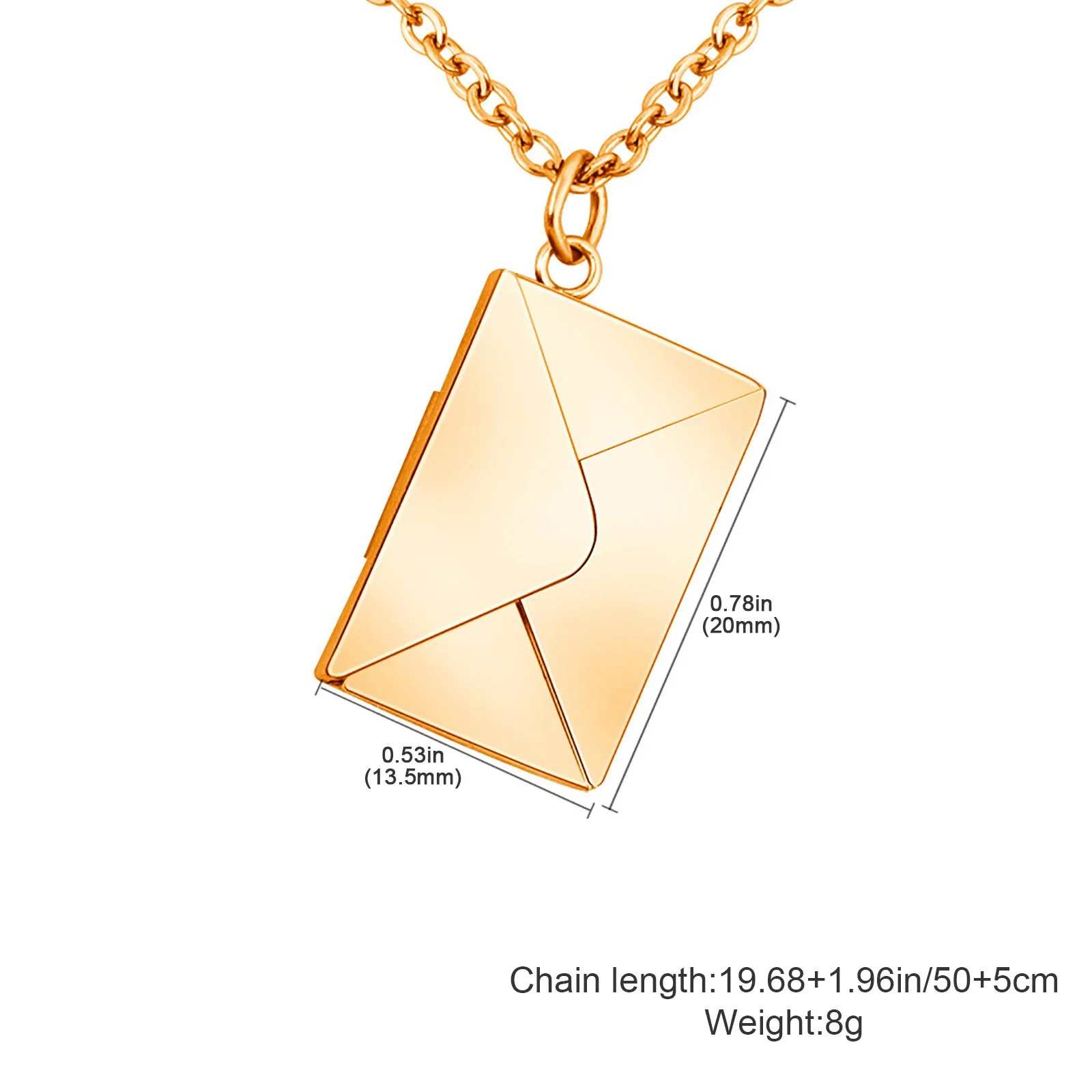 Ожерелье-конверт с медальонами золотого розового и серебряного цветов кулон