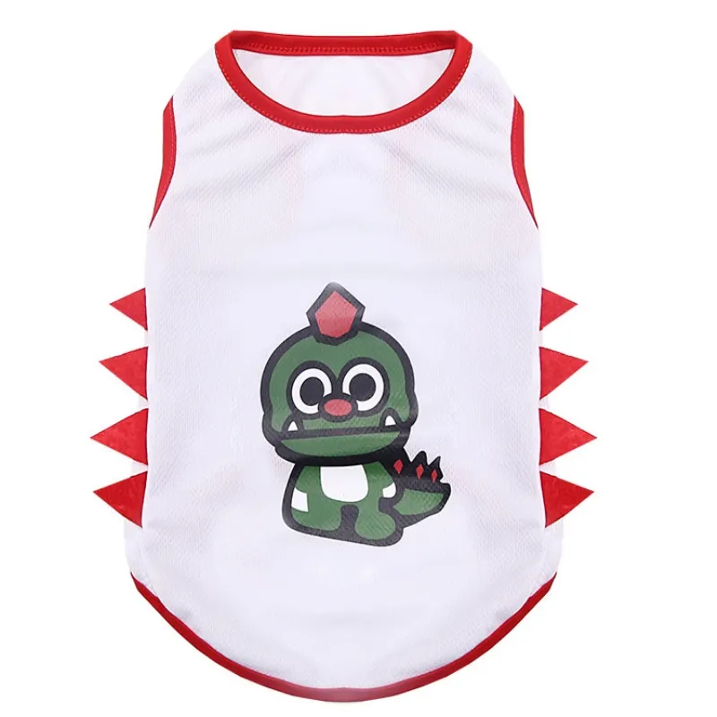

dog shirt pet vest summer clothes chihuahua t shirt Sweatshirt Cute Puppy Costume Clothing For Small Dogs Cute Printed clothing