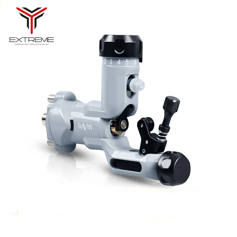 Ротационная машинка для татуировки Dragonhawk Raven новый дизайн регулировки нажатием