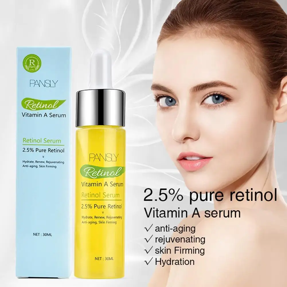 

1pc Retinol Stock Solution 30ml Anti-wrinkle Anti-ageing Pores Face Serum Essence Nourishing Moisturizing Shrinking I6D3
