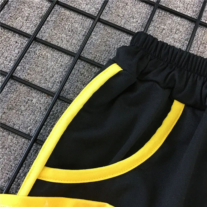 

Letter Print Shorts Suit Women Summer Korean Loose Short Sleeve T-Shirt And Short Pants 2 Piece Set Tracksuit Running Sportswear