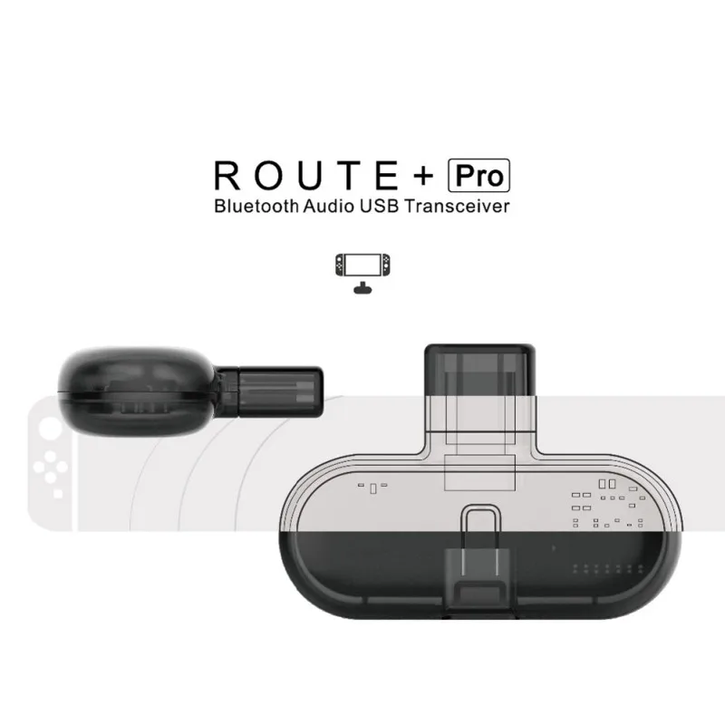 Беспроводной приемник наушников для Bluetooth адаптер Route с USB C кабелем карт памяти