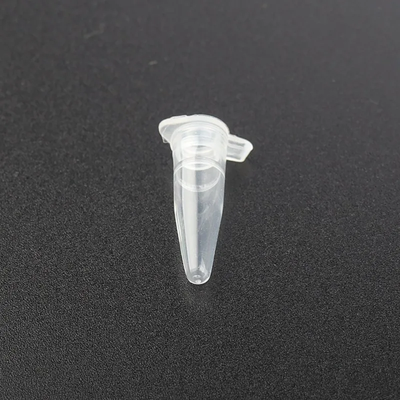 

1000Pcs microcentrifuge tube, test tube, transparent plastic bottle container, bayonet cap, for laboratory sample supply 0.5ml
