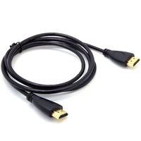 hdmi compatible cable video cables gold plated 1 4 1080p 3d cable for hd splitter switcher 0 5m 1m 1 5m 1 8m 2m 3 meter 5m