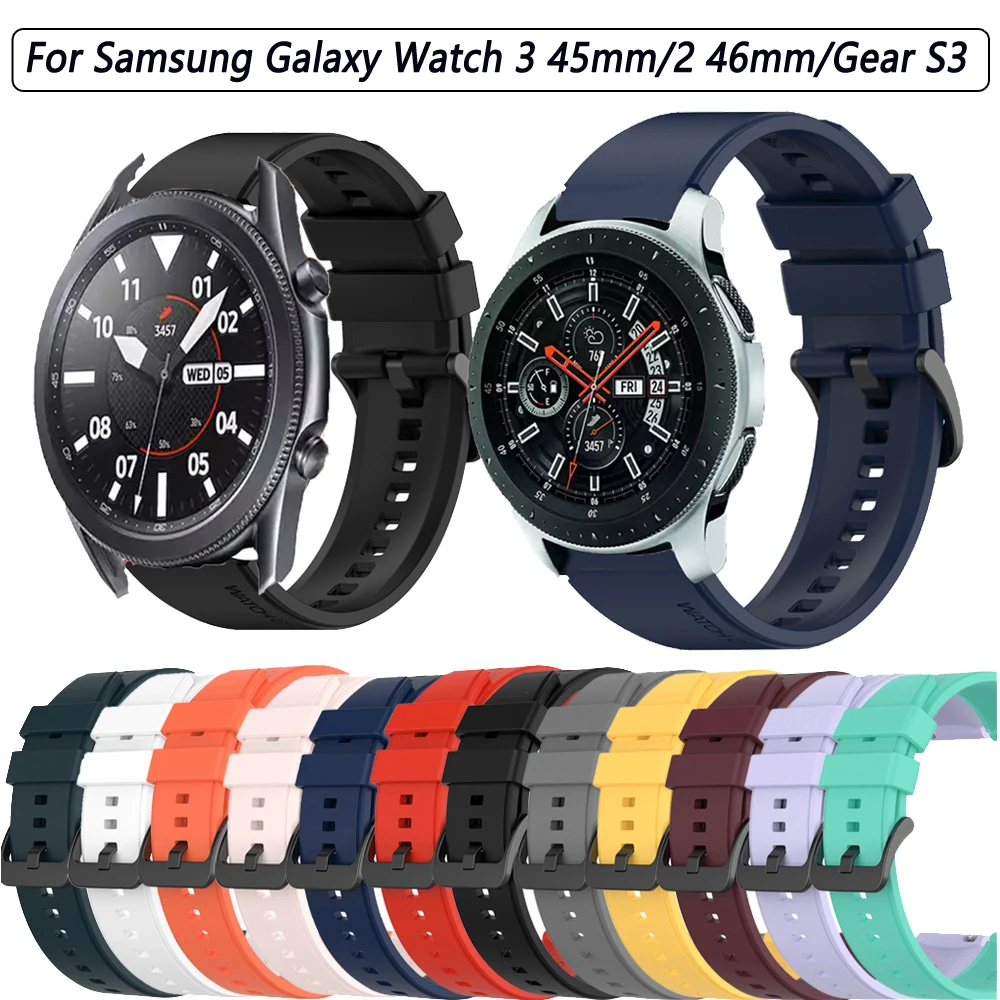 

Ремешок для смарт-часов Samsung Galaxy Watch 3, 45/2/46 мм, 22 мм