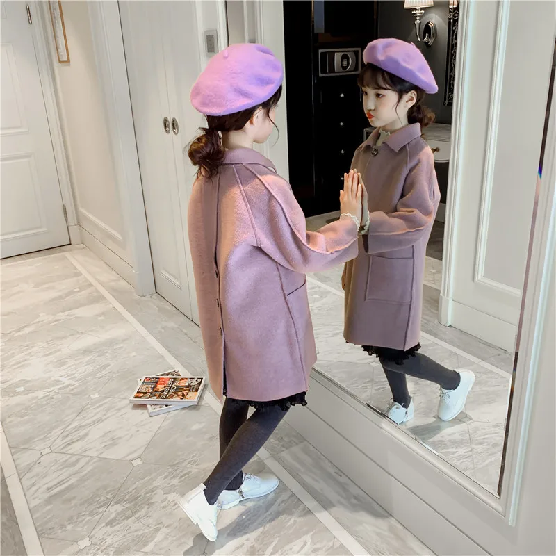 

casual 2019 baby girl coat winter toddler girls outerwear kids teen girls outerwear autumn 12 years clothes children