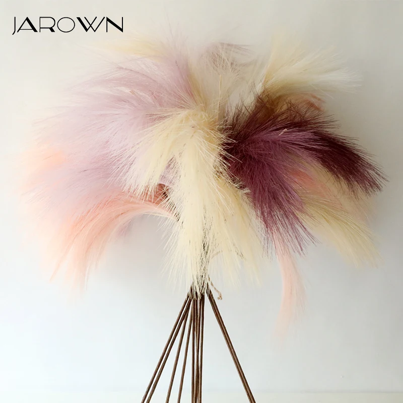 Искусственная пампасная трава JAROWN Bulrush цветы для свадьбы украшение дома