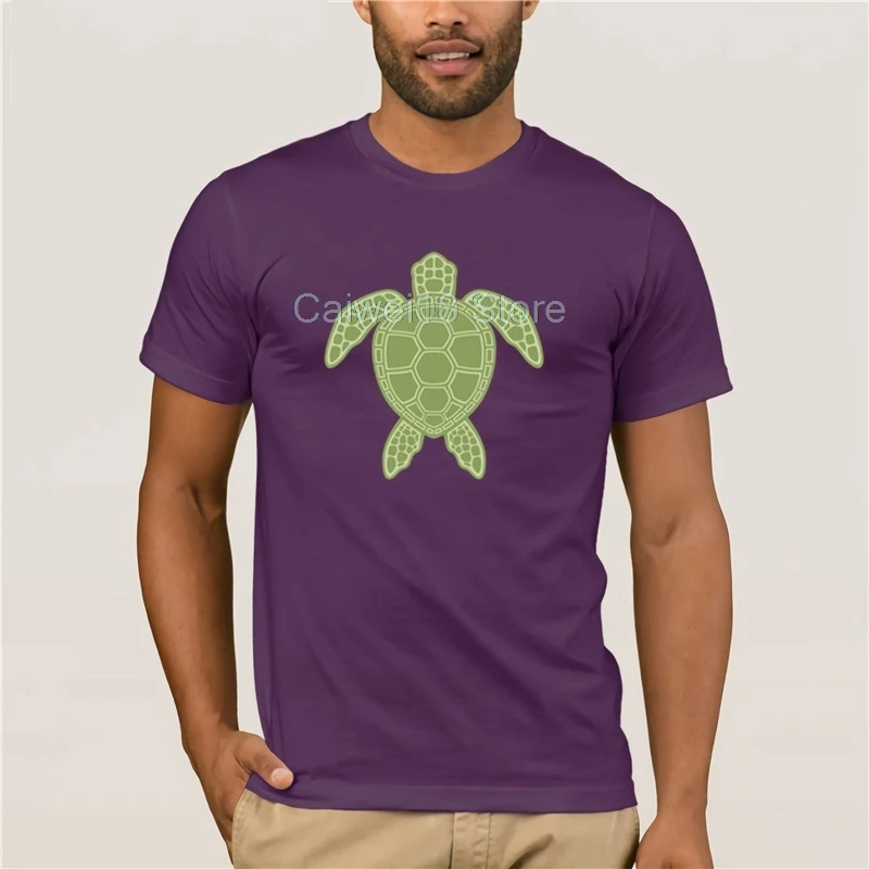 

Fashion T Shirt 100% Cotton Round Neck Green Sea Turtle Men Funny Simple Tops & Tees Rife Group Free Shipping t-shirt for men
