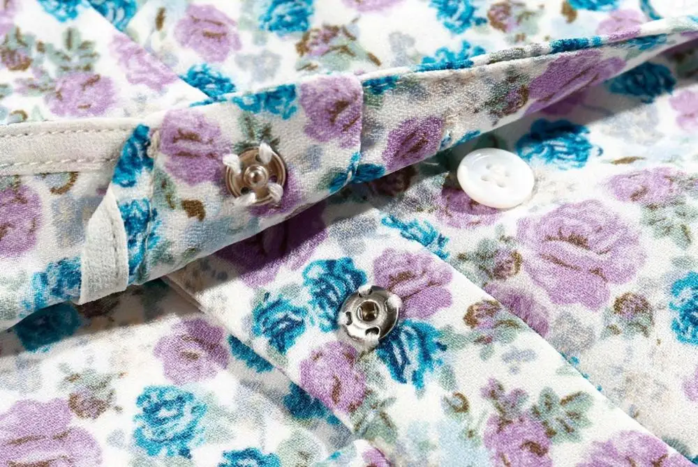 

Summer women tops and blouses chic mujer fashion short sleeve floral print shirt french ladies tops femme vestidos