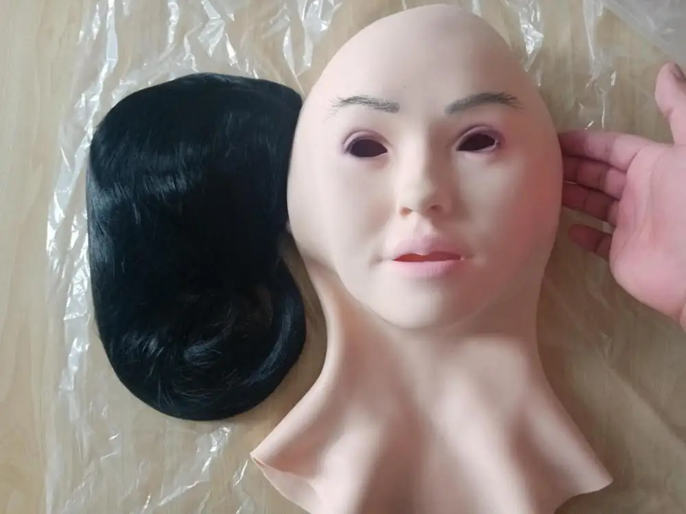Маска для лица Belice Реалистичная мягкая силиконовая женская маска маскарада