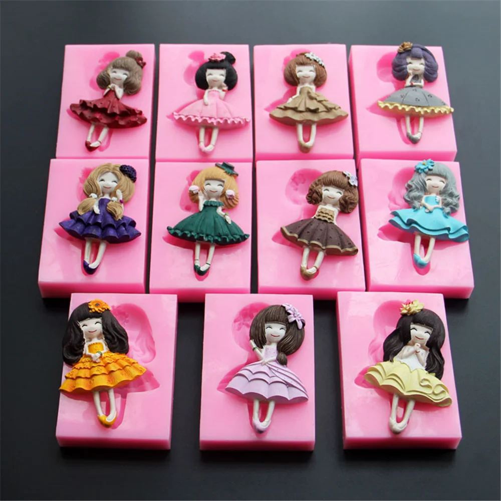 Luyou 11 моделей DIY силиконовые смолы формы для Fondant (сахарная) пресс форм инструменты