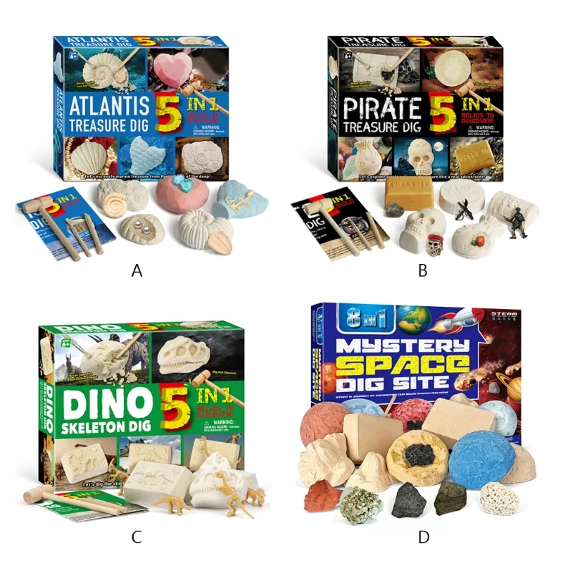 

Creative and AttractMining Sets Toys Gifts for Kids Toddlers Boys and Girls on Christmas Thanksgiving or New Year