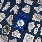 Kawaii стикер космонавт креативные самоклеящиеся этикетки наклейки украшения планировщик журнал альбом ремесла DIY наклейки для детей