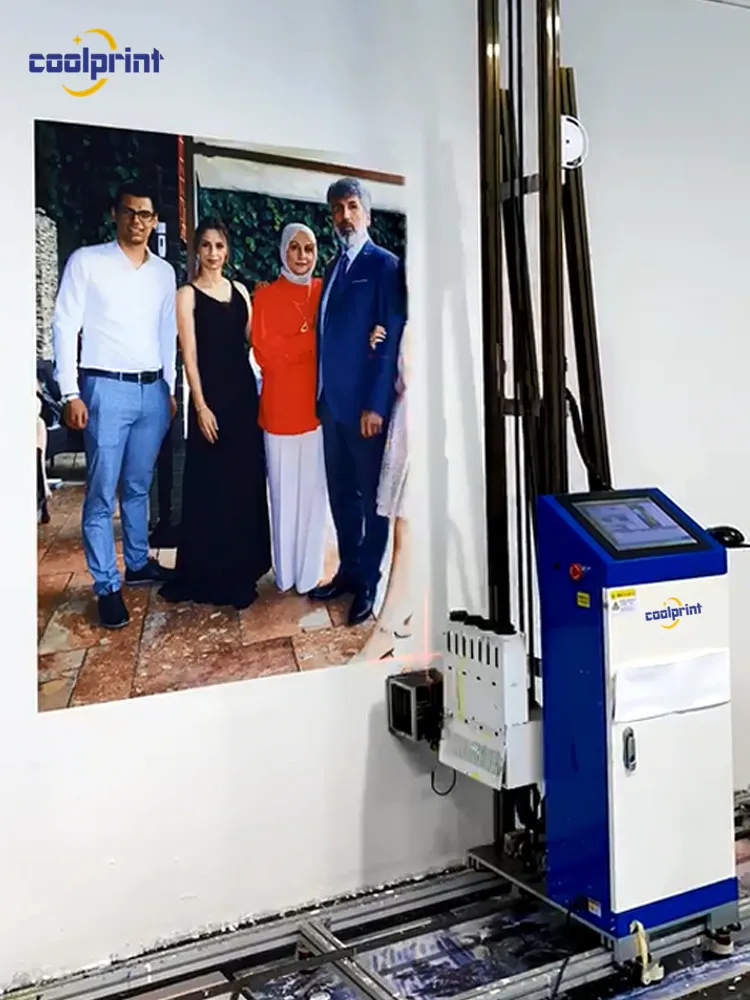 Portable Wall Printer Machine Home Business Direct to UV Printing Inkjet for Wal Mural Chinese Wallpen |