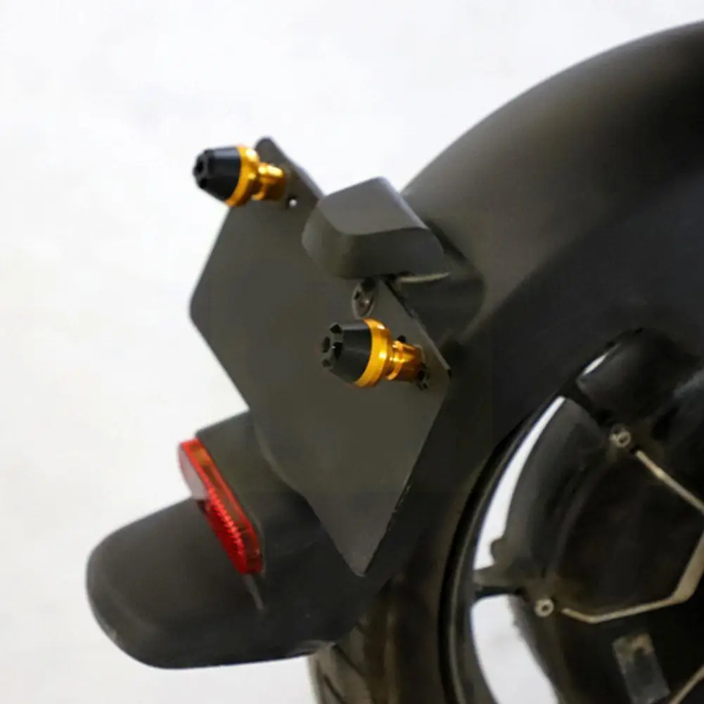 

Aluminum Alloy Decoration Anti-theft Security Motorcycle Body License Plate Accessories Screw Cover Motorcycle Bolt Frame F8C2