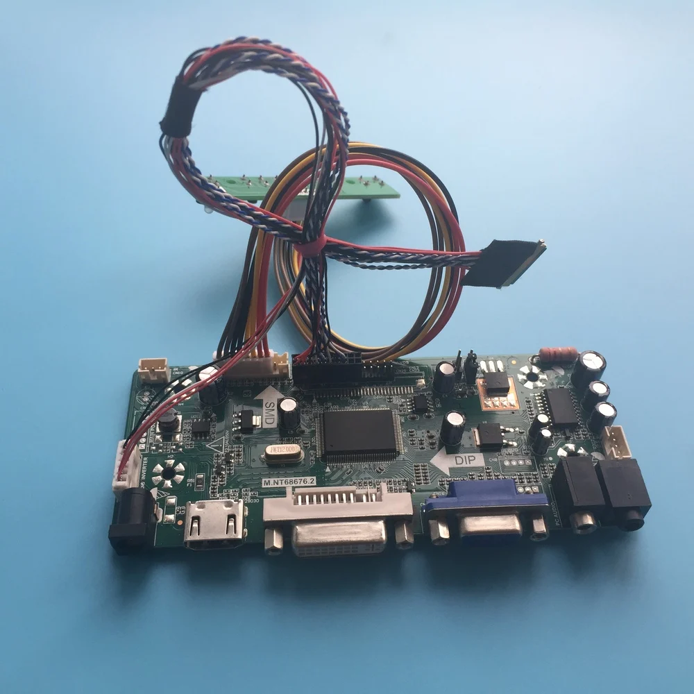 Комплект для B156XTN03 плата контроллера 1366X768 40pin LVDS аудио карта Сделай Сам